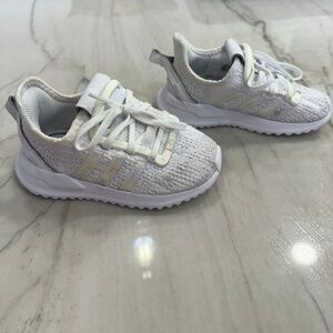 adidas Kids White Sneakers